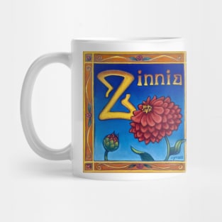 Z is for Zinnia Mug